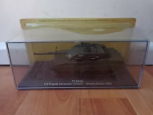 Atlas Deagostini 1/72 C1 Ariete Italia 2002 Pressofuso Modello Carro Armato - Foto 1 di 2