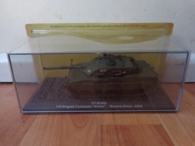 Atlas Deagostini 1/72 C1 Ariete Italia 2002 Pressofuso Modello Carro Armato - Immagine 1 di 2