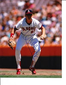 CALIFORNIA ANGELS WALLY JOYNER SIGNED IN THE FIELD 8X10 - Picture 1 of 1