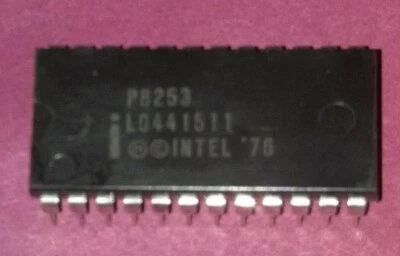 1x P8253 Intel DIP-24 Programmierbarer Intervall-Timer  NOS D8253-5 NEC - Bild 1 von 2