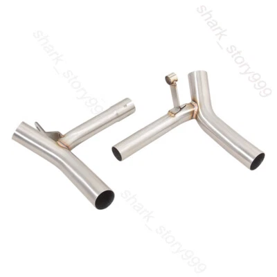 Tubo de escape de enlace medio escape para Triumph Thunderbird 1600 1700 Storm 2011-2019 Foto 1 de 4