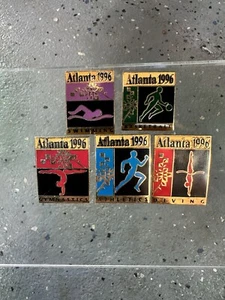 vintage 1996 atlanta olympics pins - Picture 1 of 7
