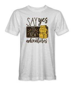 Camiseta Say Yes to New Adventures para hombre/unisex - Imagen 1 de 7