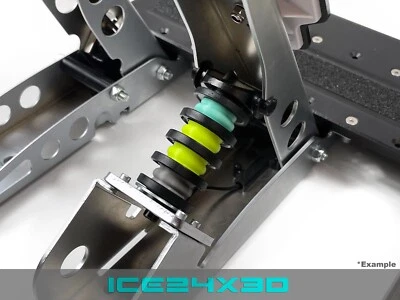MARKENLOS Performance Elastomer Kit für Fanatec CSL Loadcell Pedale – Upgrade Bremsgefühl