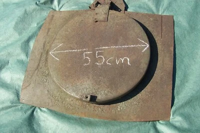 Dachluke Einschweißteil  Turmluke Militärfahrzeug Camper Ausstiegsluke Deckel - Bild 1 von 4