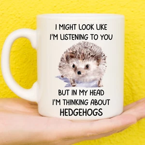 Taza de erizo | Regalos de erizo | Regalos para amantes del erizo | Divertida taza de cumpleaños - Imagen 1 de 4