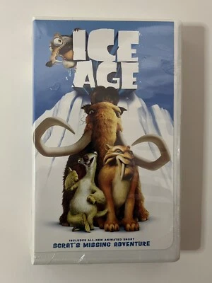 Ice Age - Sealed VHS Vintage w/Bonus Short Scrat’s Missing Adventure - Image 1 of 4