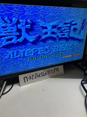 Altered Beast Sega Genesis Cartridge Box & Manual Tested Authentic Works CIB  - Image 1 of 4