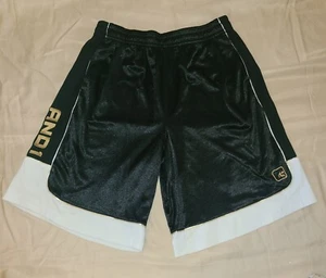 AND 1 Short Black-White-Golden XL Men - Picture 1 of 8