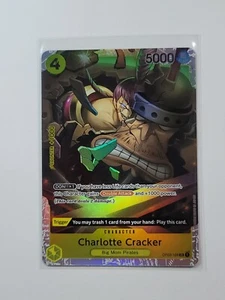 One Piece Card Charlotte Cracker OP03-108 Pilastri di Foglio di Forza - Foto 1 di 6