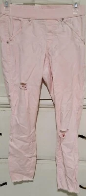 Pantalones de mezclilla para mujer color rosa desgastado talla XS Foto 1 de 4
