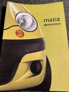 Brochure Daewoo Matiz de 2001 - Picture 1 of 1