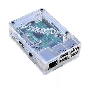 Klares Acrylgehäuse für Raspberry Pi 3 Model B VaultPi Deluxe - Bild 1 von 4