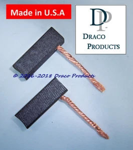 Toro Rake & Vac Super & Ultra Blower Vacuum 12 Amp Motor Carbon Brush Set(2) #11 - Picture 1 of 12