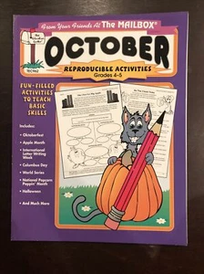 October: Reproducible Activities (From Your Friends At The Mailbox, Grades 4-5)  - Foto 1 di 2