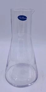 LUIGI BORMIOLI CLEAR 10" CONTEMPORARY WINE CARAFE – ITALY - Never used - no box - Picture 1 of 4