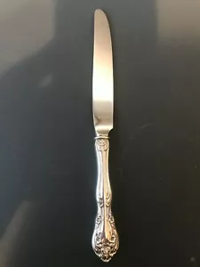 Messer. Alvin Sterling Silber. Chateau Rosenmuster. 8-3/4" ohne Monogramm - Bild 1 von 3