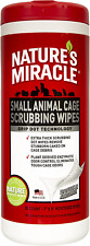 Nature'S Miracle Small Animal Cage Scrubbing Wipes, Extra Thick, 30 Count (Pack 