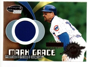 Camiseta deportiva Pacific Invincible Game Gear #3 Mark Grace 2000 803/1000 - Imagen 1 de 1