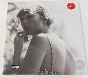 TAYLOR SWIFT FOLKLORE EXCLUSIVE (2LP RED VINYL) CARDIGAN REPUBLIC RECORDS SEALED - Picture 1 of 2