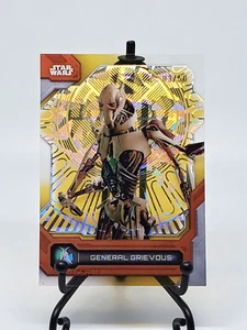 General Grievous 2024 Topps Star Wars High Tek #41 Throne Room Gold Rainbow #/25 - Picture 1 of 2
