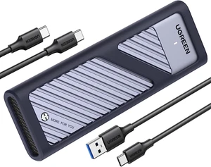 UGREEN M2 SSD Gehäuse USB 3.2 Gen 2 10 Gbps Aluminium Nvme Gehäuse Mit Kühlkisse - Bild 1 von 12