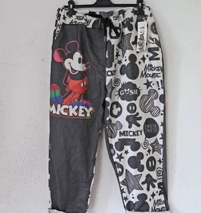 LaBass Oversize Hose Jogpants 48-50-52-54 Mickey Mouse  + Taschen anthrazit-weiß - Imagen 1 de 2