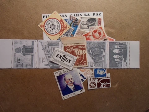 Collection lot 20 different MNH stamps of Mexico Cover