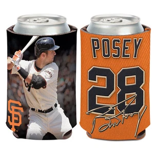 San Francisco Giants Can Cooler 12 oz. Buster Posey Koozie - Picture 1 of 1
