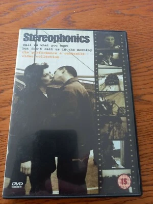 STEREOPHONICS CALL US WHAT YOU WANT BUT DON'T CALL US IN THE MORNING DVD MUSIC - Image 1 of 2