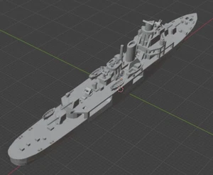 1:700 Hr.Ms.Van Kinsbergen - Picture 1 of 3