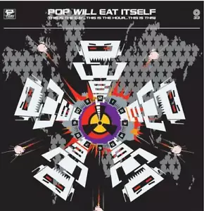 Pop Will Eat Itself - This Is The Day Hour (silver red splatter RSD LP Vinyl) - Picture 1 of 1