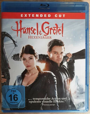 Hänsel & Gretel Hexenjäger Extended Cut Bluray Neuwertig Like New Gemma Arterton - Bild 1 von 2