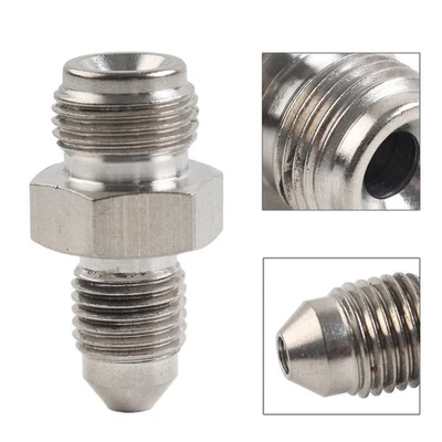 1PCS M12 x 1.0 to 3AN Fitting Metric Adapter For Clutch Brake Line AN3 - Image 1 of 4