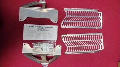 Unabiker Aluminum Radiator brace guard Suzuki DRZ400E DRZ 400 - Image 1 of 4