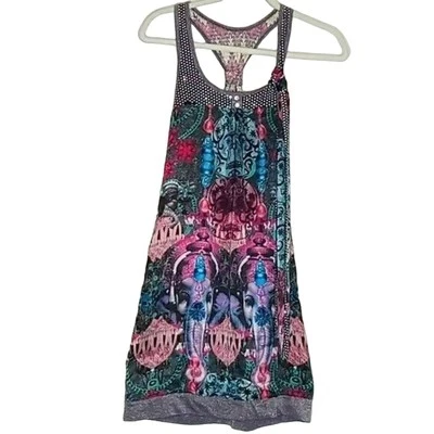 Vestido túnica de seda Custo Barcelona Icons vintage festival - 2/38/pequeño Foto 1 de 4