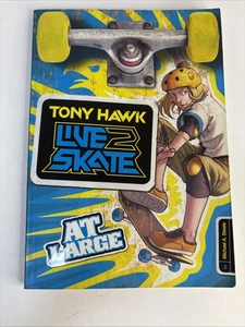 Tony Hawk Live2Skate - At Large by Michael A. Steele 2014 Paperback Stone Arch - Imagen 1 de 4