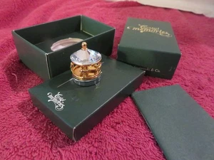 Vintage Swarovski Crystal Memories Carousel Merry Go Round Miniature Figurine - Picture 1 of 4