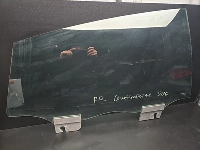Maserati Quattroporte 2014-2022 puerta trasera derecha ventana vidrio OEM Foto 1 de 4