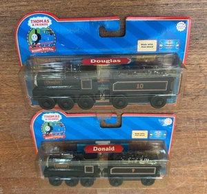 Curva de aprendizaje 2006 madera Thomas Train Donald & Douglas! ¡Nuevo! - Imagen 1 de 2
