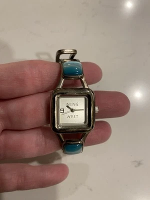 Vintage Nine West Bangle Stone Watch - Image 1 of 4