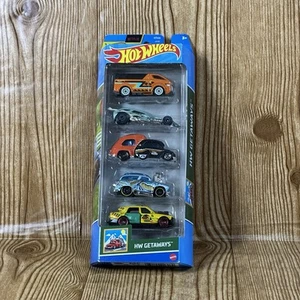 Hot Wheels Netflix Let's Race 5er Pack HW Getaways Time Attaxi Surf Crate - Bild 1 von 12