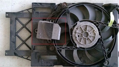 Ventilador de radiador montado en computadora ventilador compatible con 00-11 JETTA 86307 Foto 1 de 4