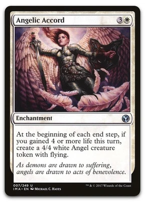 Angelic Accord #7 (NM) Iconic Masters IMA Magic MTG - Image 1 of 2