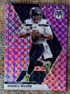 Mosaico Panini 2020 Russel Wilson Mosaico Viola /49! - Foto 1 di 2