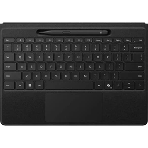 Clavier Microsoft Surface Pro Flex, stylet fin pour copilote + 11ème édition, noir - Photo 1/12