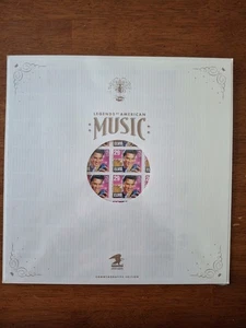 USPS 1993 Elvis Presley, Legends Of American Music Stamp & Sleeve Set, No. 9916 - Picture 1 of 4