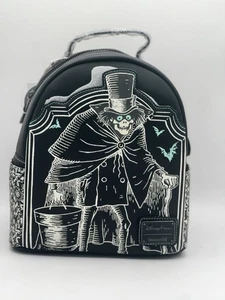 Disney Loungefly The Haunted Mansion Glow In The Dark Mini Backpack NWT - Picture 1 of 4