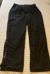 Tourney Gortex Pants Mens Large Black Hiking Waterproof Windproof Breathable - Picture 1 of 11