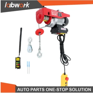 Labwork 440 lbs 110V Mini Electric Hoist 328 ft Wireless & 14 ft Wired Remote - Picture 1 of 20
